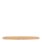 18K Yellow Gold Mini Coco Crush Bangle Bracelet L