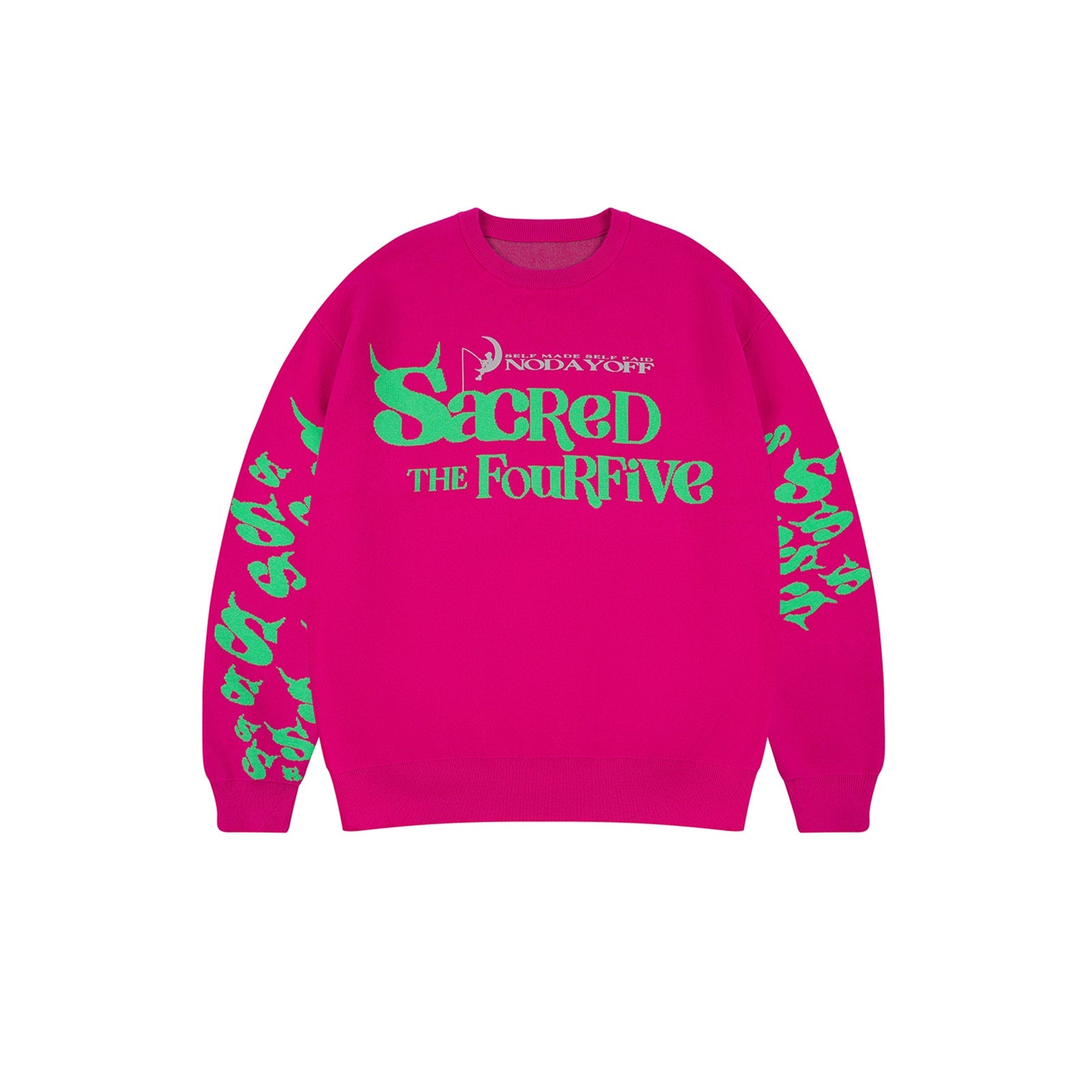 S45 Monster Spoof Logo Knit Sweater