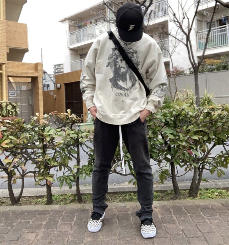 F3F Select Vintage Abstract Print Sweatshirts