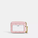 Coach Outlet Zip Card Case In Signature Canvas