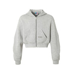 YADcrew Short Air Layer Zip Up Hoodie