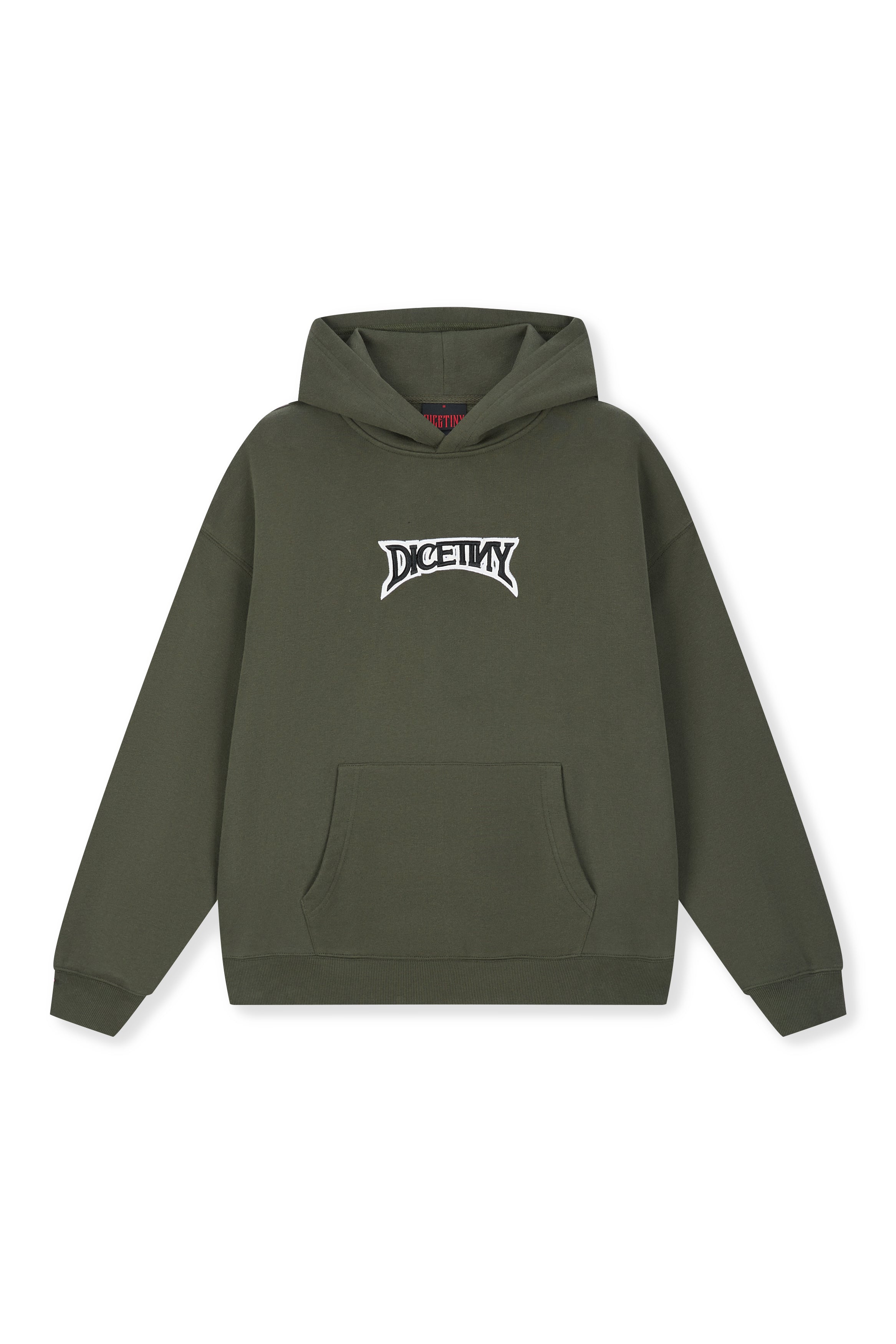 DICETINY 3D Basic Logo Embroidery Hoodie