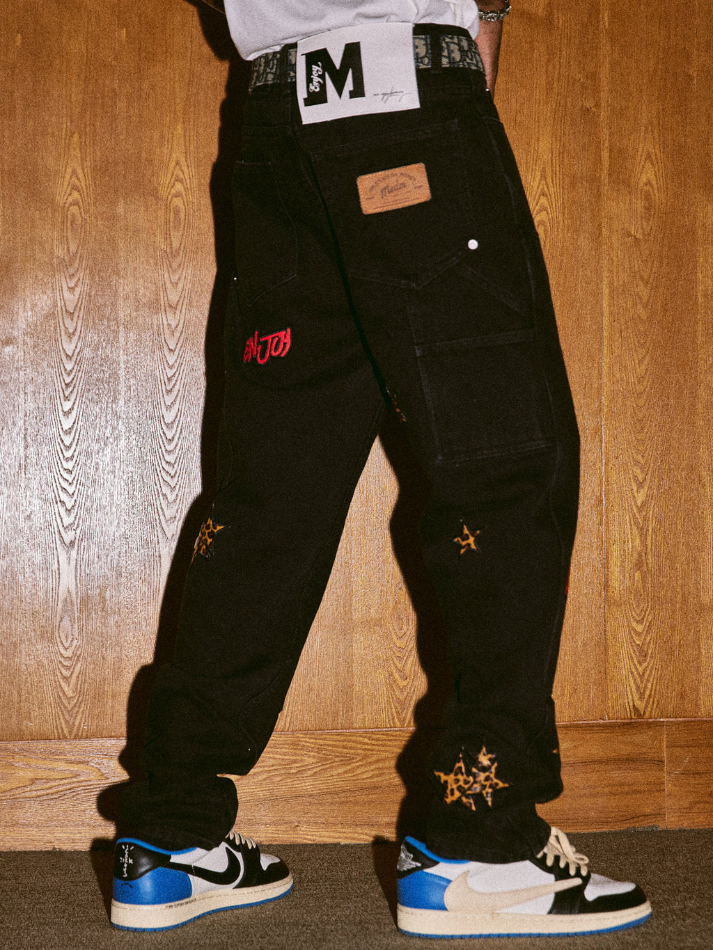 MEDM Star Denim Pants
