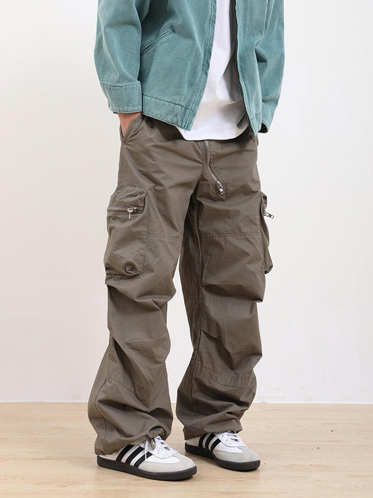 F3F Select 3D Pockets Wide Legged Paratrooper Work Pants