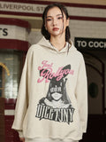 DICETINY Bunny Girl Slot Print Hoodie