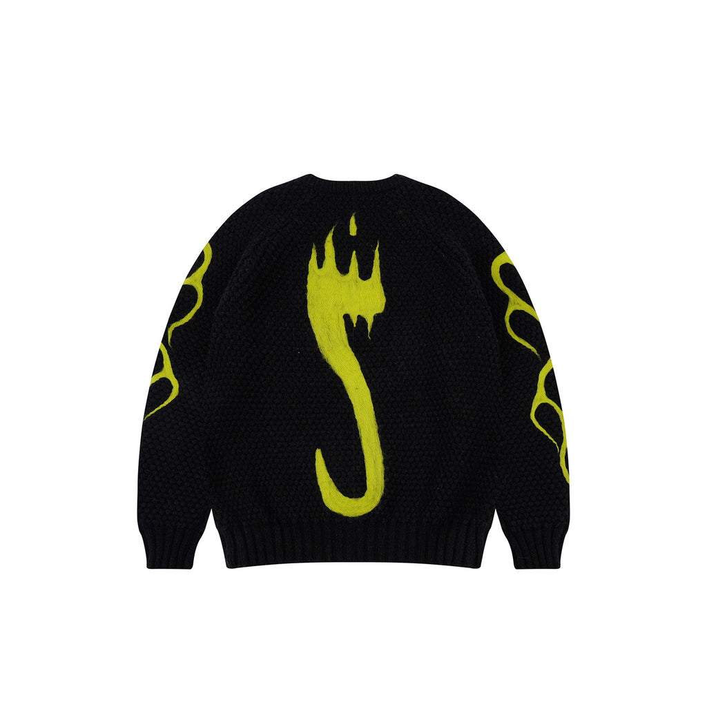 S45 Flame S Logo Knit Sweater