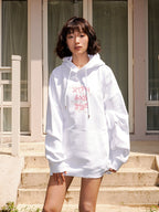 AFGK Graffiti Print Hoodie