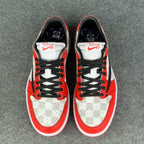 (Custom) Air Jordan 1 'Rouge Grid'