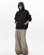 JHYQ Basic Paint Logo Printed Hoodie