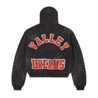Vale Forever Pluto Clustered Zip Up Hoodie Black