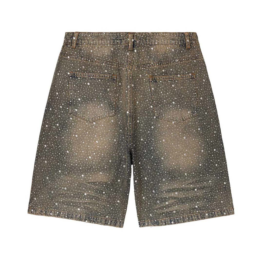 Vale Forever Rainstorm Jean Shorts Mid Wash